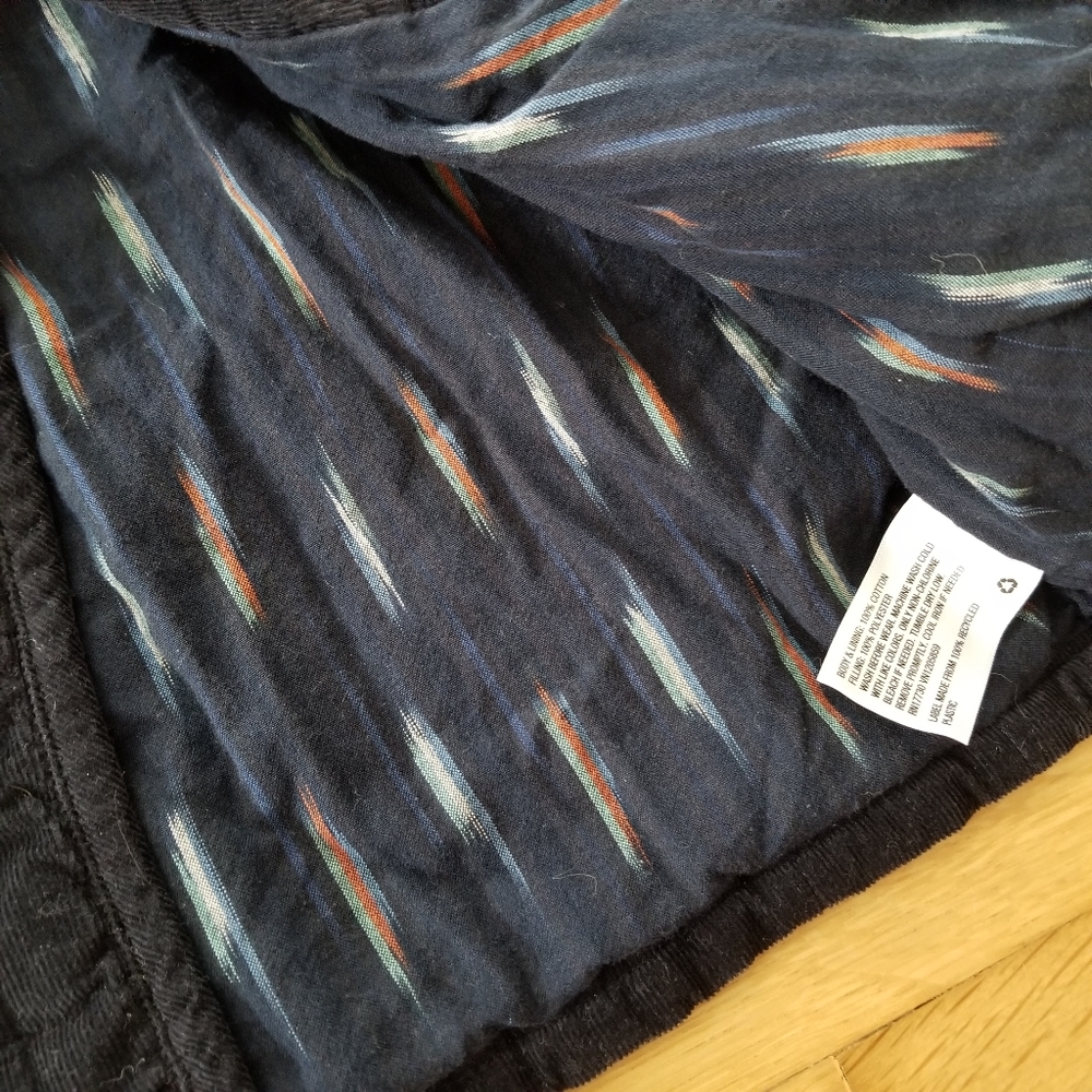 3T Navy Corderoy Coat - Picture 4 of 4